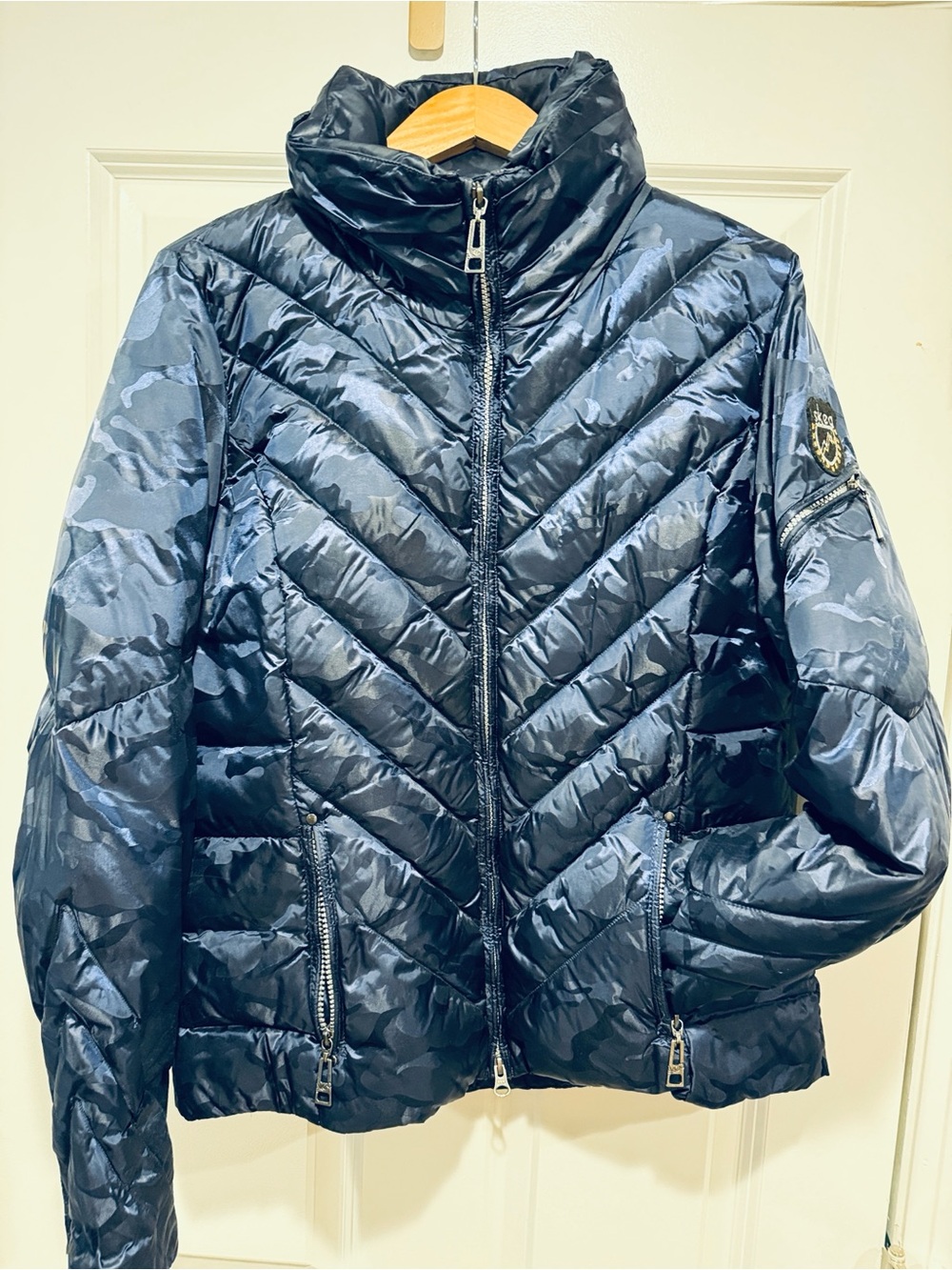 Women's Navy Skea Ski Jacket